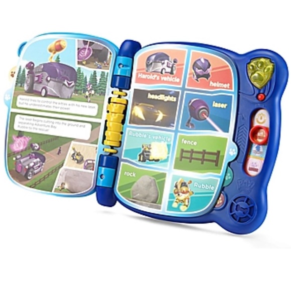 VTech Paw Patrol Mighty Pups Touch Word Book - Picture 3 of 8